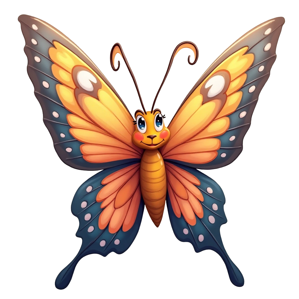 Colorful Butterfly Illustration